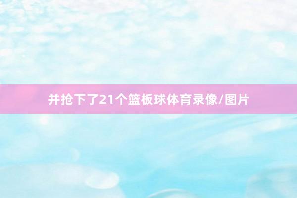 并抢下了21个篮板球体育录像/图片