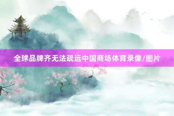 全球品牌齐无法疏远中国商场体育录像/图片