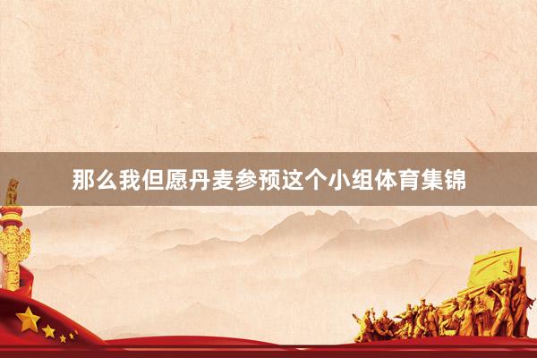 那么我但愿丹麦参预这个小组体育集锦