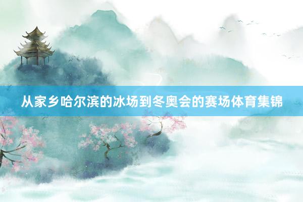 从家乡哈尔滨的冰场到冬奥会的赛场体育集锦