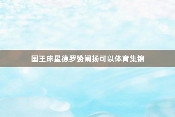 国王球星德罗赞阐扬可以体育集锦