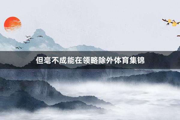 但毫不成能在领略除外体育集锦