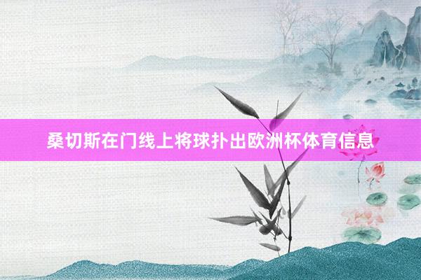 桑切斯在门线上将球扑出欧洲杯体育信息