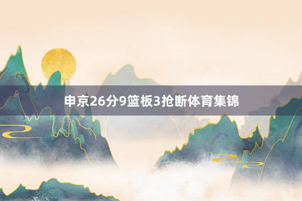 申京26分9篮板3抢断体育集锦