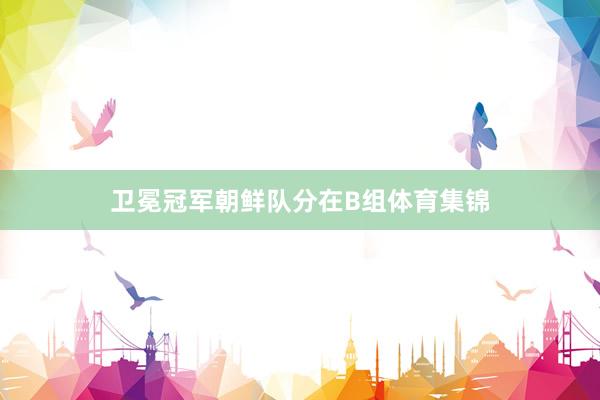 卫冕冠军朝鲜队分在B组体育集锦