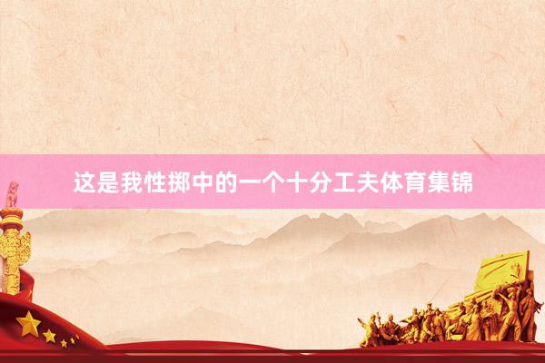 这是我性掷中的一个十分工夫体育集锦