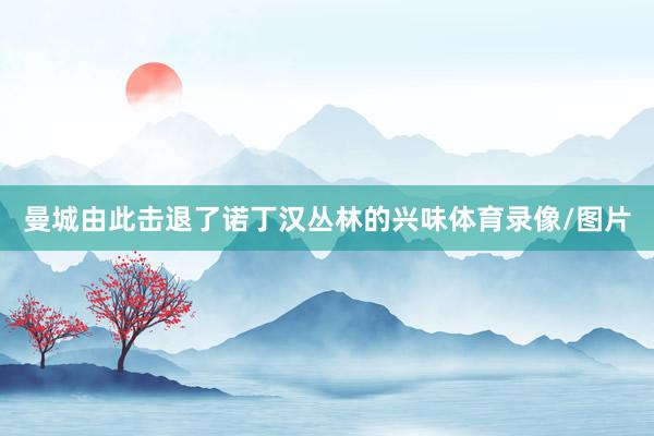 曼城由此击退了诺丁汉丛林的兴味体育录像/图片